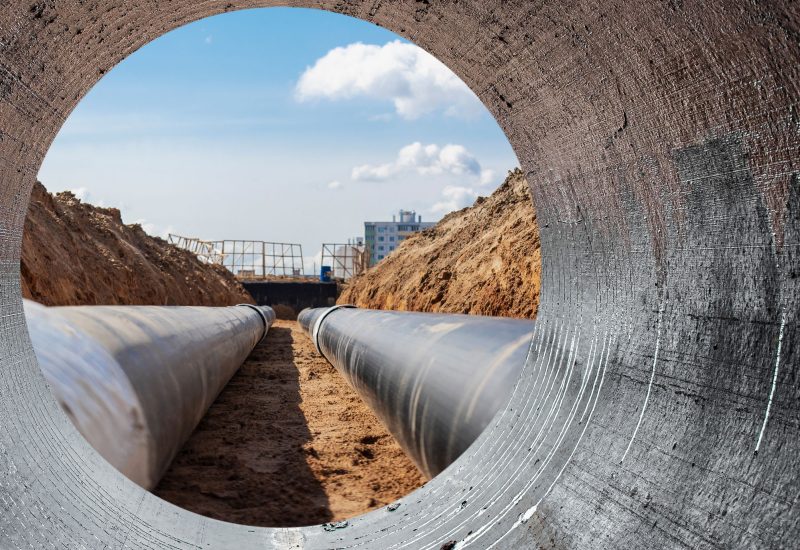 Pipeline installation in Louisiana